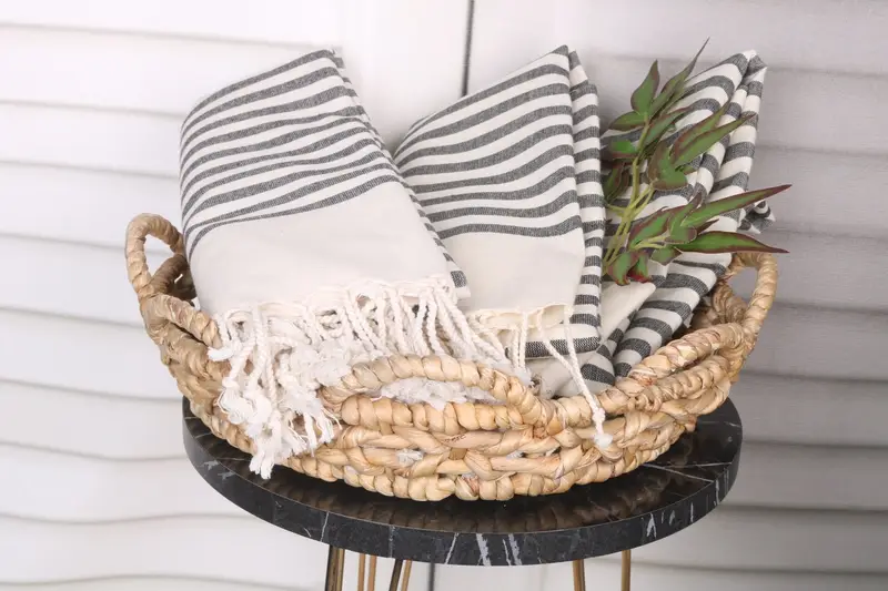Embroidery Towels, Bachelor Gifts, Bachelorette Party Gifts For Bride, 70x40 Cotton Striped Towel, Quick-Dry Beach Towel, Sand-free towel - 5