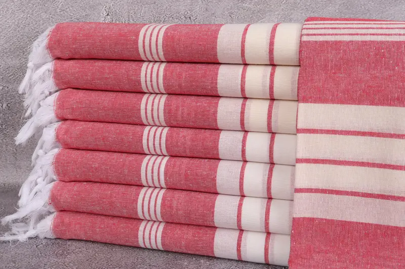 Cute Beach Towel, Bridesmaid Gift, Bachelor Gift, 68x36 Cotton Striped Towel, Kids Beach Towel, Personalized Wedding Gift, Organic Turkish towel - 1