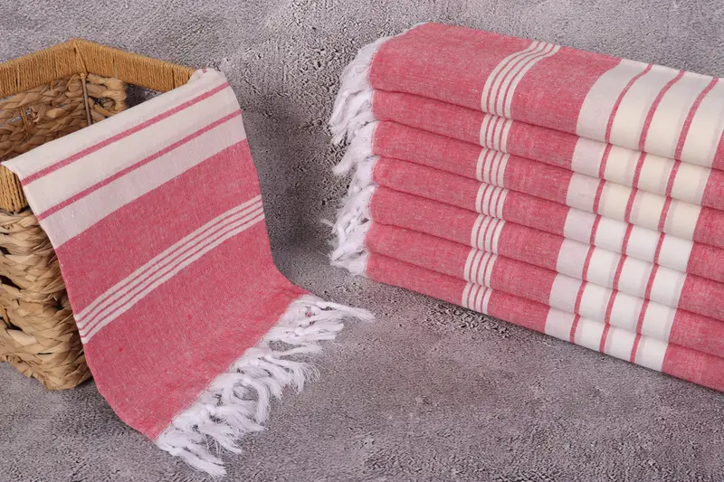 Cute Beach Towel, Bridesmaid Gift, Bachelor Gift, 68x36 Cotton Striped Towel, Kids Beach Towel, Personalized Wedding Gift, Organic Turkish towel - 3