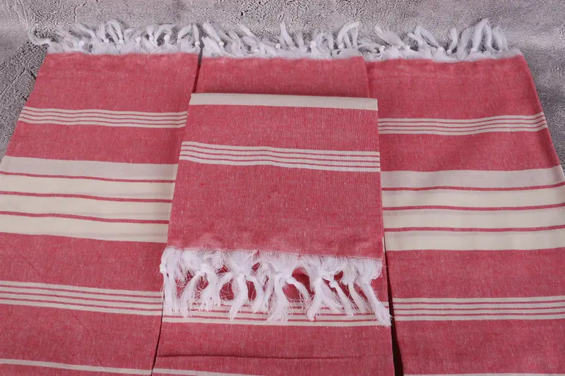 Cute Beach Towel, Bridesmaid Gift, Bachelor Gift, 68x36 Cotton Striped Towel, Kids Beach Towel, Personalized Wedding Gift, Organic Turkish towel - 4