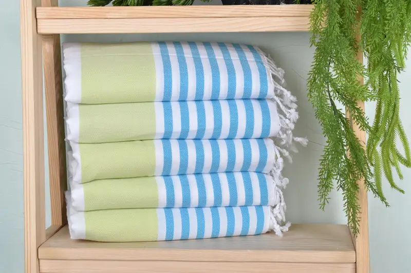 Personalised Gift, Luxury towel, Spa Gift Towel, Quick-Dry Beach Towel, Summer Gift, Bridesmaid Towel, 70x40 Cotton Striped Towel, Custom Name Towel - 1