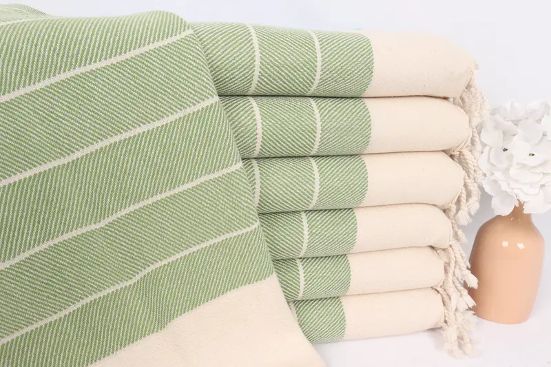 Travel Towel, Monogrammed Turkish Towel, Turkish Towel Hand Towel, Kitchen Towel, Wedding Favors, 36x16 Cotton Striped Towel, Best Friend Gift Ideas - 1