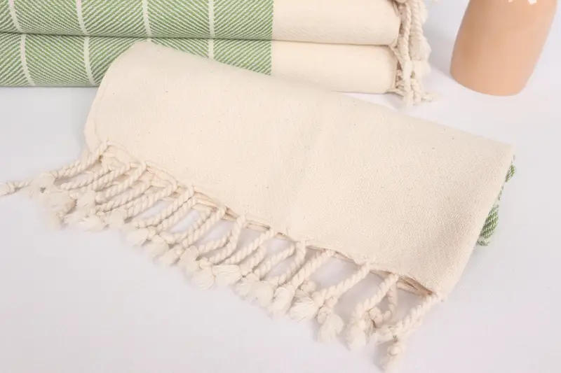 Travel Towel, Monogrammed Turkish Towel, Turkish Towel Hand Towel, Kitchen Towel, Wedding Favors, 36x16 Cotton Striped Towel, Best Friend Gift Ideas - 4