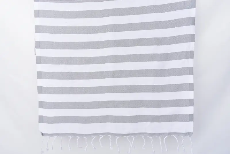 Gift Boxes Tea Towels, Spa Towel, Beach Theme Wedding Gift, Monogrammed Hand Towel, Bathroom Towels, Monogram Hand Towel, 44x20 Cotton Striped Towel - 8