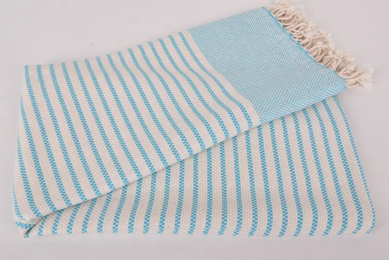 Absorbent towel, Gift For Bride, Custom Towel, Girl Trip Party Favor, Sand-free towel, 76x40 Cotton Striped Towel, Spooky Bachelorette Party Favors - 4