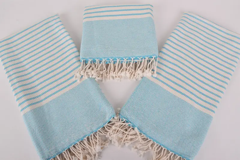 Absorbent towel, Gift For Bride, Custom Towel, Girl Trip Party Favor, Sand-free towel, 76x40 Cotton Striped Towel, Spooky Bachelorette Party Favors - 6