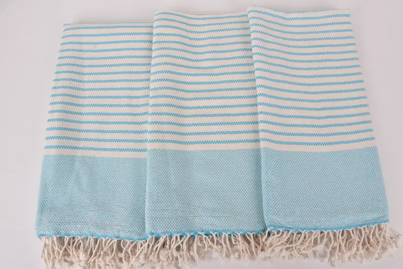 Absorbent towel, Gift For Bride, Custom Towel, Girl Trip Party Favor, Sand-free towel, 76x40 Cotton Striped Towel, Spooky Bachelorette Party Favors - 7