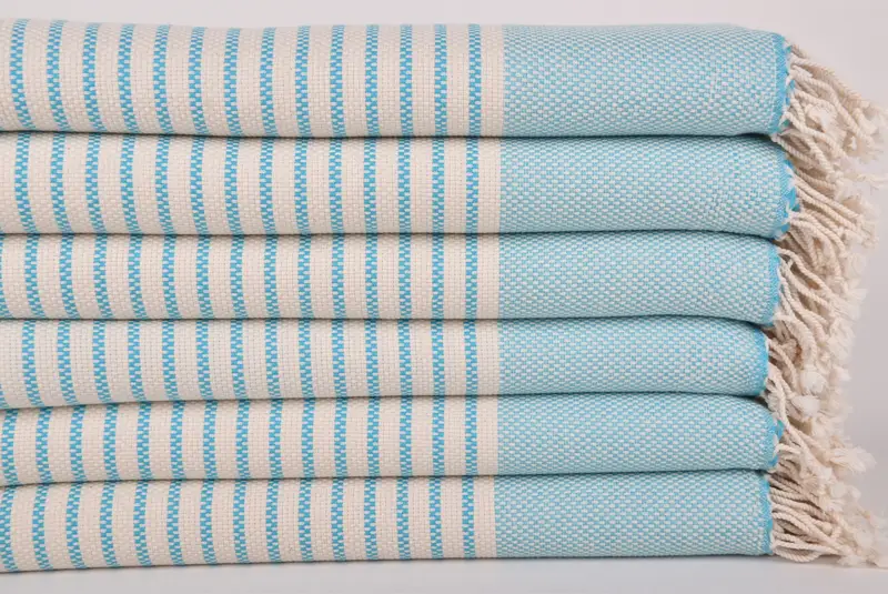 Absorbent towel, Gift For Bride, Custom Towel, Girl Trip Party Favor, Sand-free towel, 76x40 Cotton Striped Towel, Spooky Bachelorette Party Favors - 2