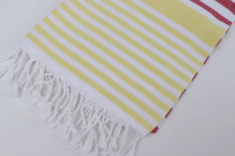 Large Turkish Towel, 68x36 Cotton Striped Towel, Gift For Bride, Bridesmaid Gift, Fouta towel, Vegas Bachelorette Party Favors, Hammam Towel USA - 7