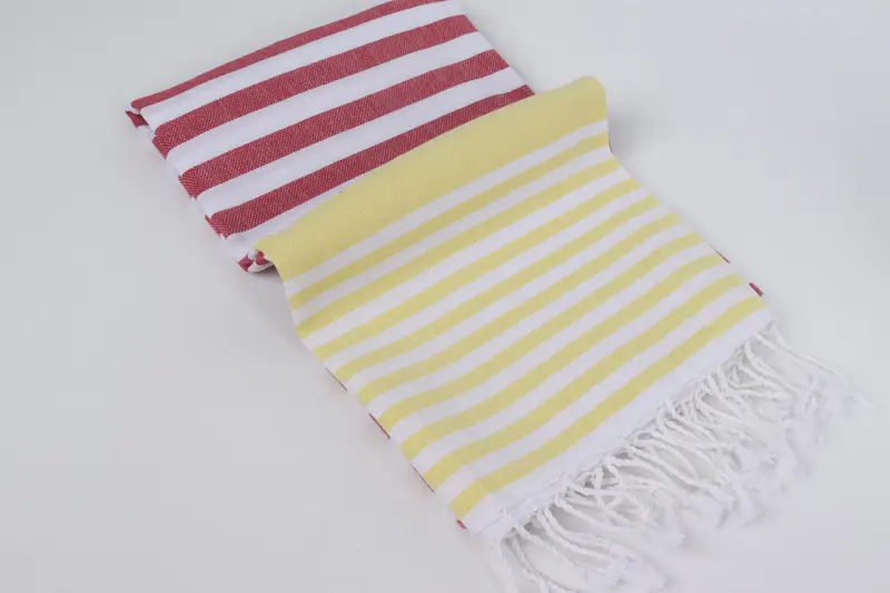 Large Turkish Towel, 68x36 Cotton Striped Towel, Gift For Bride, Bridesmaid Gift, Fouta towel, Vegas Bachelorette Party Favors, Hammam Towel USA - 6