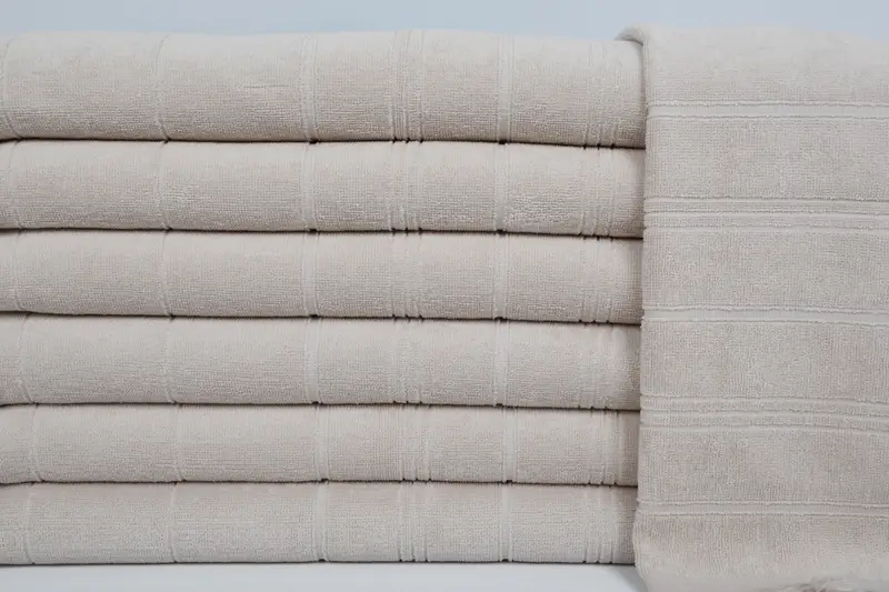 40x18 Pamuklu Çizgili Terry havlu, onun için kişiselleştirilmiş hediye, küçük banyo havluları, kişiselleştirilmiş hediye, monogramlı el havlu, spor salonu, yaz hediyesi - 1