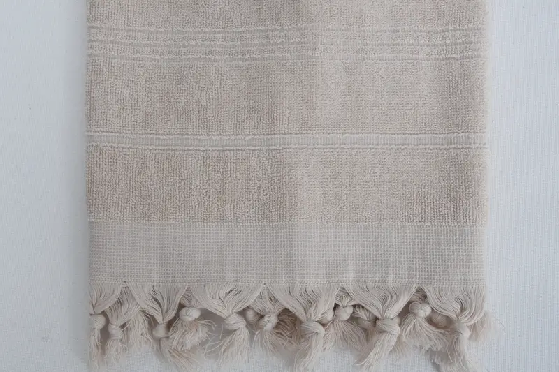 40x18 Pamuklu Çizgili Terry havlu, onun için kişiselleştirilmiş hediye, küçük banyo havluları, kişiselleştirilmiş hediye, monogramlı el havlu, spor salonu, yaz hediyesi - 3