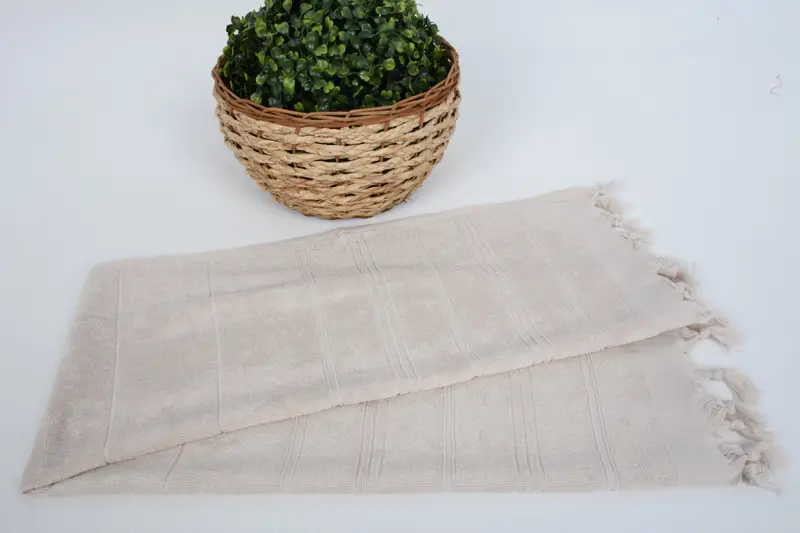 40x18 Pamuklu Çizgili Terry havlu, onun için kişiselleştirilmiş hediye, küçük banyo havluları, kişiselleştirilmiş hediye, monogramlı el havlu, spor salonu, yaz hediyesi - 4