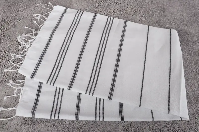 Turkish Towel Hand Towel, Custom Gift, Monogram Hand Towel, 40x24 Cotton Striped Towel, Custom Hand Towel, Girl Trip Party Favor, Bachelorette Towel - 6