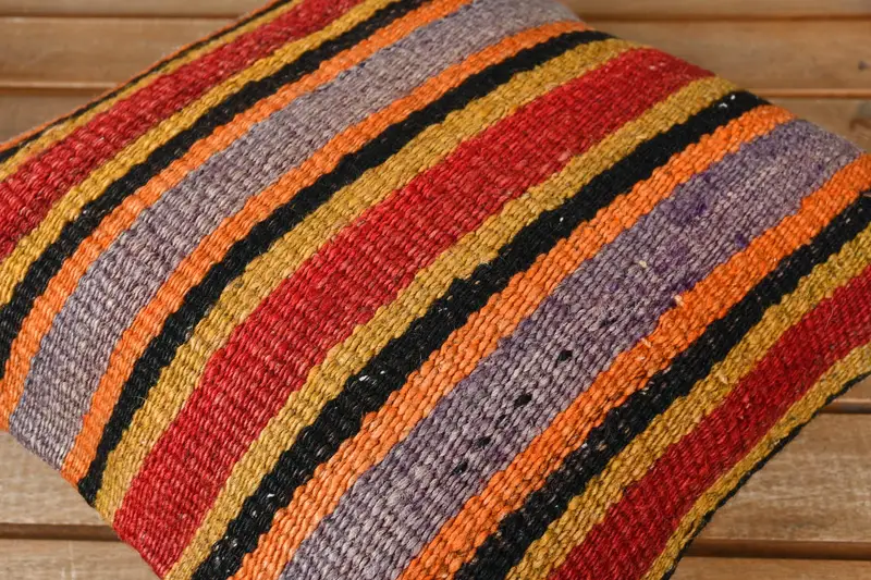 Aesthetic Cushion Cover, Pillow for Couch, 12x12 Red Pillow, Interior Designer Pillow, Boho Pillow Sham Cover, Cushion Cover, Outdoor Pillow - 3