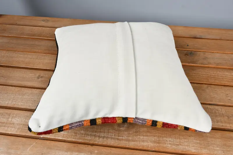 Aesthetic Cushion Cover, Pillow for Couch, 12x12 Red Pillow, Interior Designer Pillow, Boho Pillow Sham Cover, Cushion Cover, Outdoor Pillow - 5