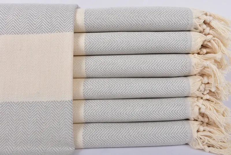 Pool Towels, 70x40 Cotton Herringbone Towel, Merry Christmas Gifts, Bridemaids Beach Towel, Large Turkish Towel, Luxury towel, Turkish towel - 1
