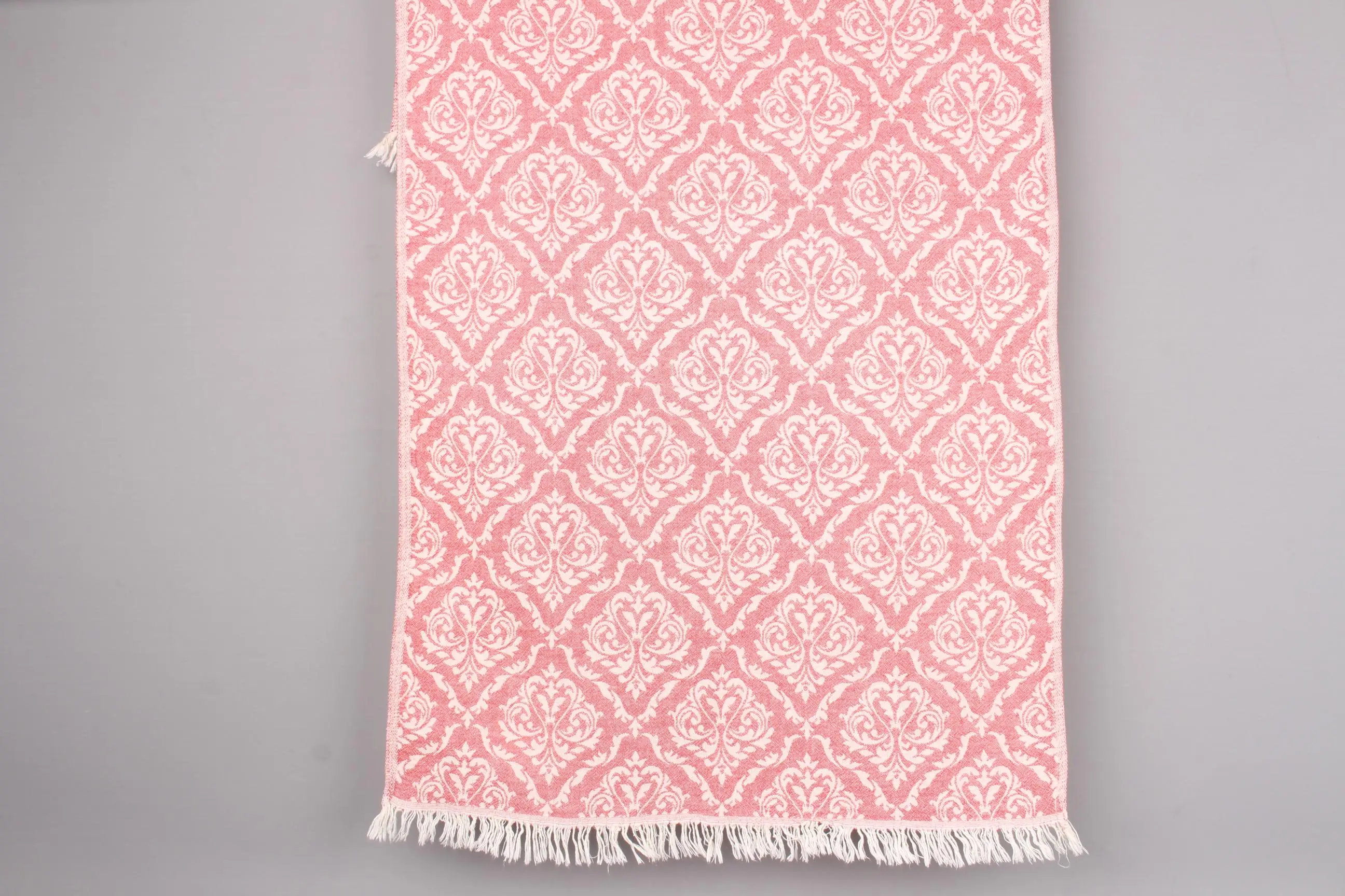 Kitchen Towel Baroque Tea Towel Cotton, Beige, 24x40 - 1