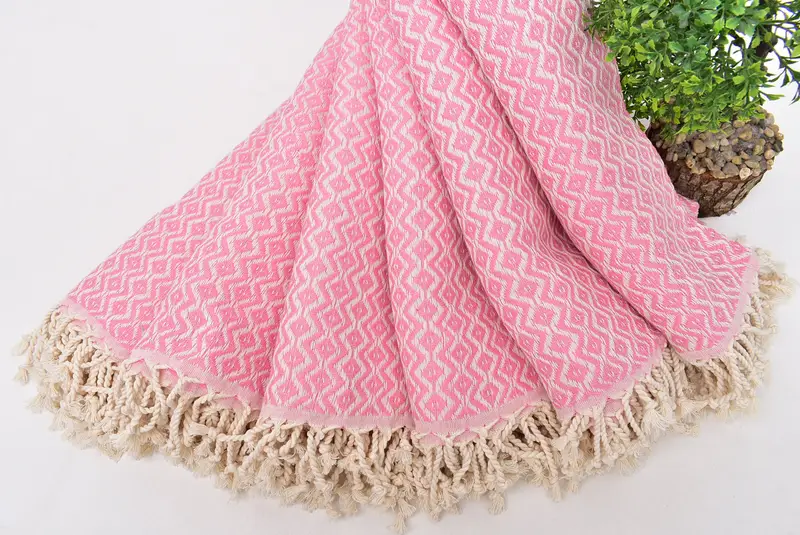 70x40 Cotton Diamond Towel, Bride Gift, Large Beach Towel Personalized, Organic towel, Beach Size Towel, Wedding Gifts Towel, Best Beach Towel - 4