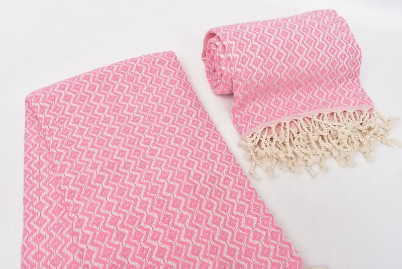 70x40 Cotton Diamond Towel, Bride Gift, Large Beach Towel Personalized, Organic towel, Beach Size Towel, Wedding Gifts Towel, Best Beach Towel - 7
