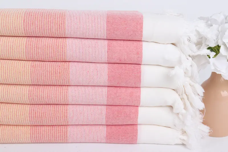 Beach Towel Bulk, Turkish Towel Personalized, 68x40 Cotton Striped Towel, Absorbent Turkish towel, Gym Towel, Bachelor Party Gifts, Soft towel - 3