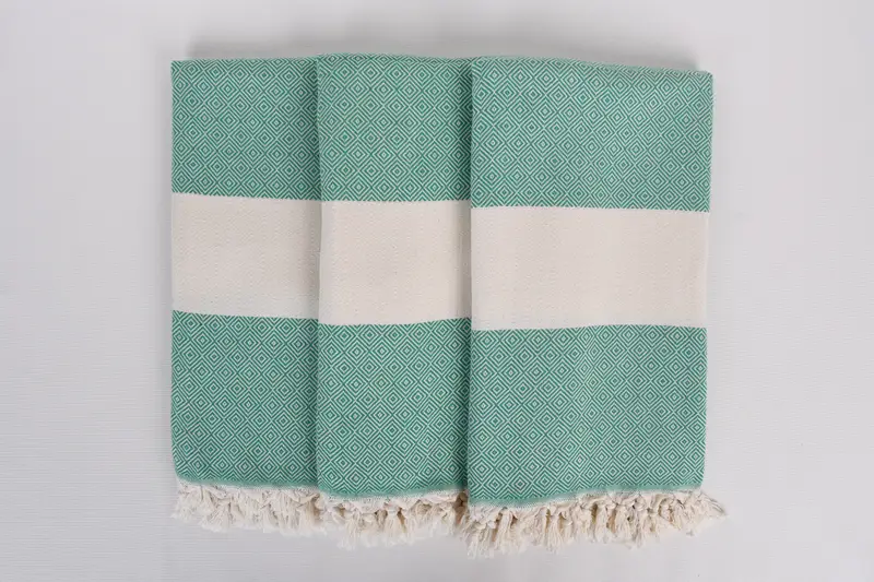 Monogram Turkish Bath Towel, Summer Gift, Bridal Shower Favors, Turkish Towel Set, Halloween Gifts, 70x40 Cotton Diamond Towel, Hammam towel - 7
