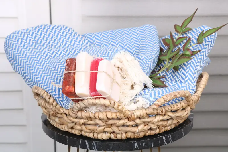 70x40 Cotton Chevron Towel, Memorial Gift, Turkish Towel USA, Custom Turkish Towel, Custom Gift, Bachelorette Gifts, Girls Weekend Getaways Gifts - 5