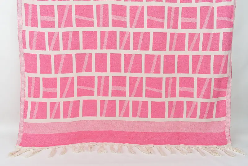 70x34 Cotton Patterned Towel, Bachelorette Party Decorations, Welcome Wedding Gift, Best Wedding Gift, Bachelorette Party Gifts, Travel towel - 1