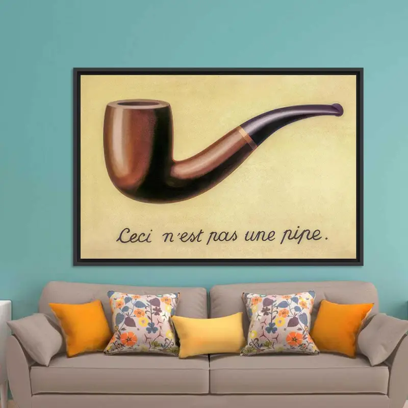 Moderne Pfeifenraucher-Leinwand: Elegantes Männerhöhlen-Dekor, Geschenk für Männer