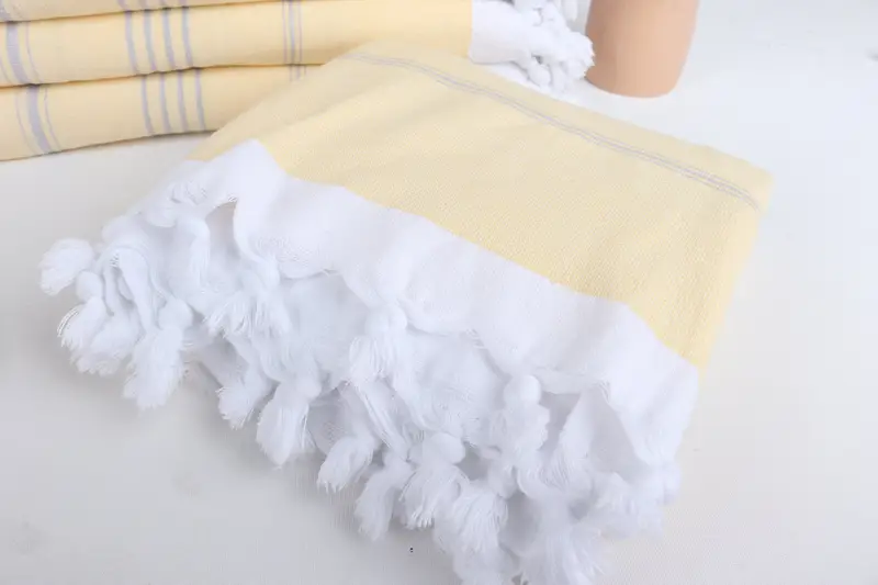 Wedding Gift, Custom monogram Turkish beach towel USA, Travel towel, Wedding Day Gift For Bride, 68x36 Cotton Striped Terry Towel, Gift For Him - 5