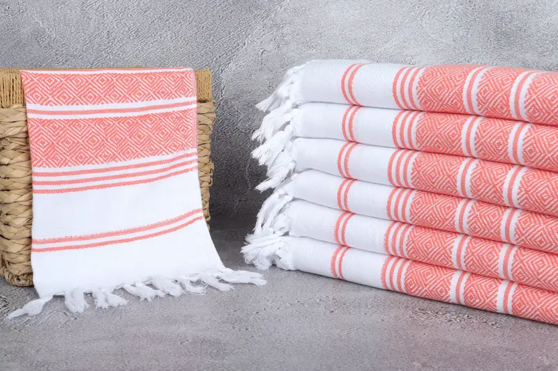 Personalized Wedding Gift, Personalized Dish Towel, Wedding Favors, 40x18 Cotton Diamond Towel, Xmas Gifts, Personalized Hand Towel, Bridesmaid Gift - 3