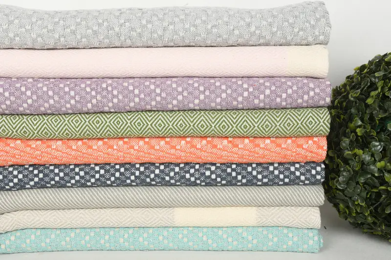 Wedding Gift, Turkish Towel Hand Towel, Boyfriend Gift, Embroidery Towel, Small Bath Towels, Bachelorette Party Favor, 36x18 Cotton Set of 10 Towel - 3