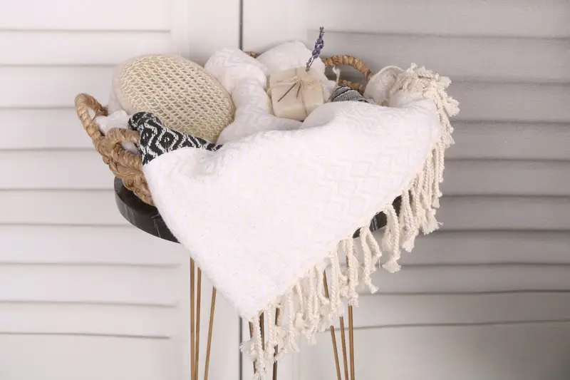 Monogram Beach Towel, Thin and lightweight Turkish peshtemal, Peshtemal, Turkish Towel Beach, Quick-Dry Beach Towel, 70x40 Cotton Striped Towel - 2