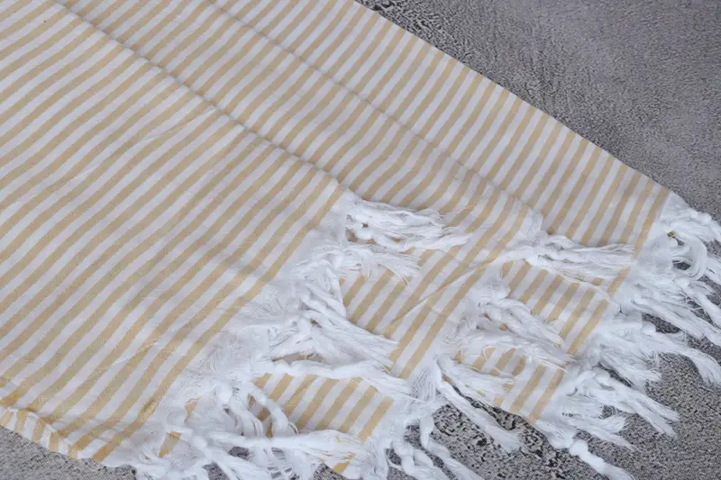 Organic Turkish towel, Custom Gifts, Monogram Turkish Towel, Organic Towel, 68x36 Cotton Striped Towel, Personalized Turkish Towel, Bulk Order Towel - 5