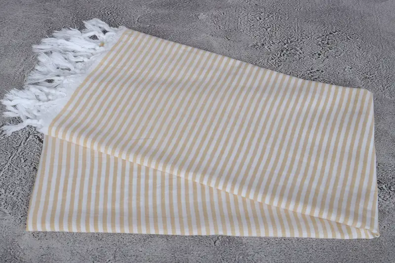 Organic Turkish towel, Custom Gifts, Monogram Turkish Towel, Organic Towel, 68x36 Cotton Striped Towel, Personalized Turkish Towel, Bulk Order Towel - 6