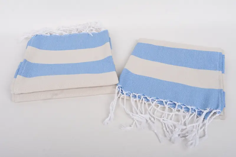 Small Bath Towels, Gift For The Home, Custom Hand Towel, Personalized Wedding Gift, Turkish Tea Towel, Bulk Order Towel, 40x18 Cotton Striped Towel - 7