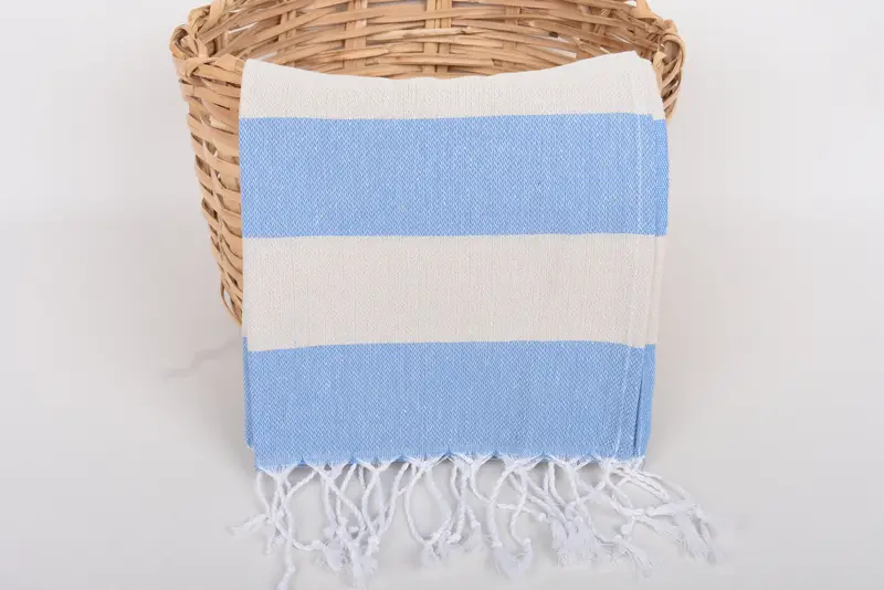 Small Bath Towels, Gift For The Home, Custom Hand Towel, Personalized Wedding Gift, Turkish Tea Towel, Bulk Order Towel, 40x18 Cotton Striped Towel - 5