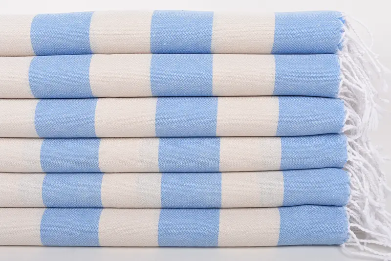 Small Bath Towels, Gift For The Home, Custom Hand Towel, Personalized Wedding Gift, Turkish Tea Towel, Bulk Order Towel, 40x18 Cotton Striped Towel - 3