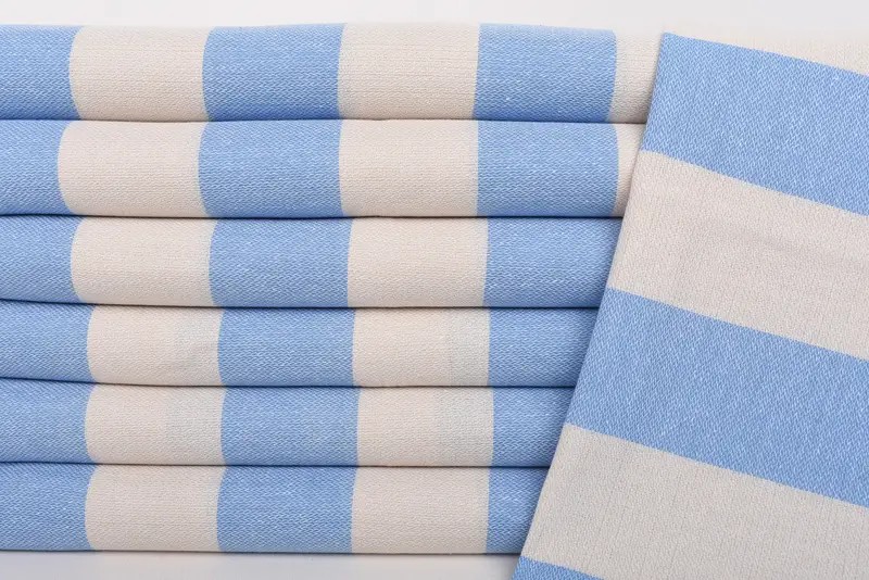 Small Bath Towels, Gift For The Home, Custom Hand Towel, Personalized Wedding Gift, Turkish Tea Towel, Bulk Order Towel, 40x18 Cotton Striped Towel - 2