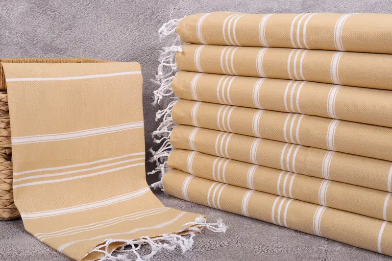 Bathroom Towels, Personalized Hand Towel, Personalized Gifts, Bachelorette Favor, 40x24 Cotton Striped Towel, Beach Theme Bachelorette Party - 3