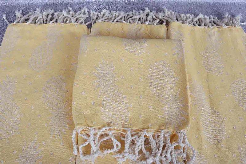 Gifts For Him, 80x40 Cotton Pineapple Design Towel, Custom Gift, Travel Towel, Bridesmaid Proposal Gift, Housewarming Gift, Sand-resistant towel - 4
