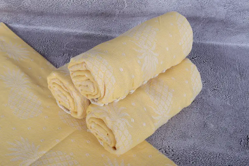 Gifts For Him, 80x40 Cotton Pineapple Design Towel, Custom Gift, Travel Towel, Bridesmaid Proposal Gift, Housewarming Gift, Sand-resistant towel - 7