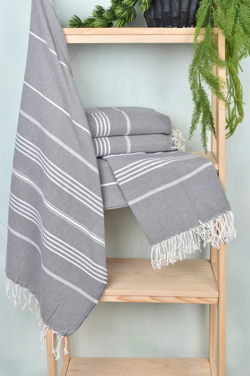 Wedding Gifts Towel, Pool Towels, Bridal Shower Gift, Bachelor Towel, 70x40 Cotton Striped Towel, Bachelorette Gifts, Personalized Gift For Her - 6