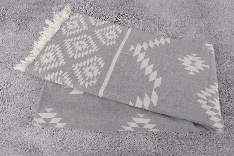 Yoga Towel, Handmade Gift, Custom Name Towel, Absorbent towel, Spa Gift, Gift For Her, Vegas Bachelorette Party Favors, 70x36 Cotton Kilim Towel - 7