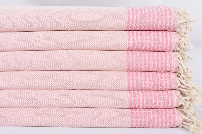 Monogrammed Hand Towel, Wedding Gift, Personalized Hand Towel, Home Decor Towel, 40x20 Cotton Striped Towel, Organic Towel, Beach Theme Wedding Gift - 3