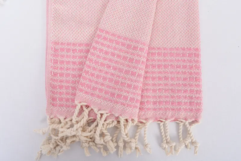 Monogrammed Hand Towel, Wedding Gift, Personalized Hand Towel, Home Decor Towel, 40x20 Cotton Striped Towel, Organic Towel, Beach Theme Wedding Gift - 8
