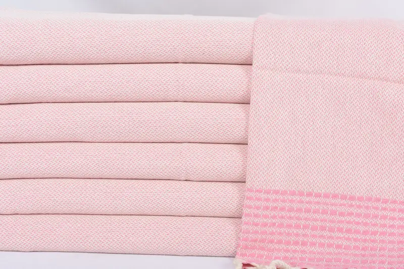 Monogrammed Hand Towel, Wedding Gift, Personalized Hand Towel, Home Decor Towel, 40x20 Cotton Striped Towel, Organic Towel, Beach Theme Wedding Gift - 2