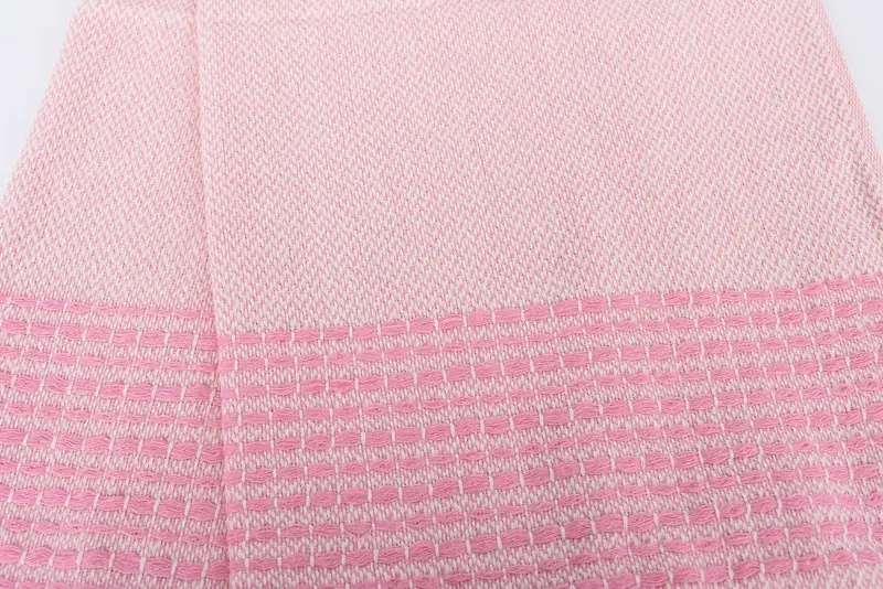 Monogrammed Hand Towel, Wedding Gift, Personalized Hand Towel, Home Decor Towel, 40x20 Cotton Striped Towel, Organic Towel, Beach Theme Wedding Gift - 4