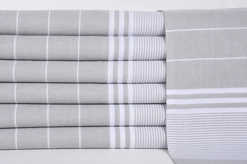 Tatil havlu, kişiselleştirilmiş hediyeler, el yapımı hediye, 40x24 pamuklu çizgili havlu, banyo havlu, kişiselleştirilmiş hediye, kişiselleştirilmiş el havlu - 1