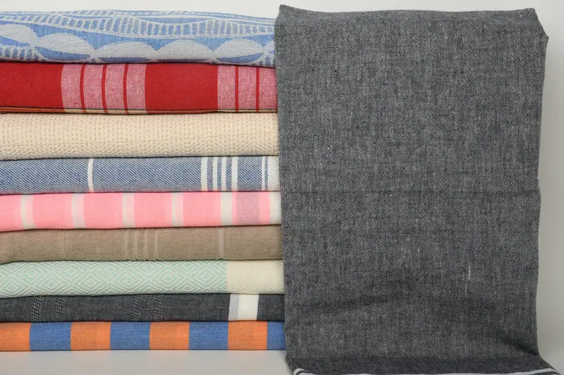 House Warming Gift, 70x40 Cotton Set of 10 Towel, Turkish Towel Monogram, Peshtemal Towel, Monogram Turkish Towel, Summer Gift, Towel With Name - 2
